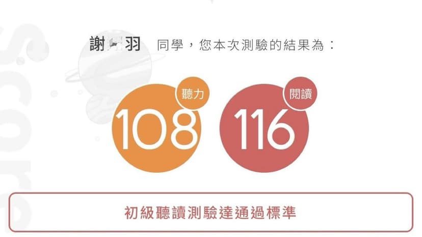GEPT 證書 1